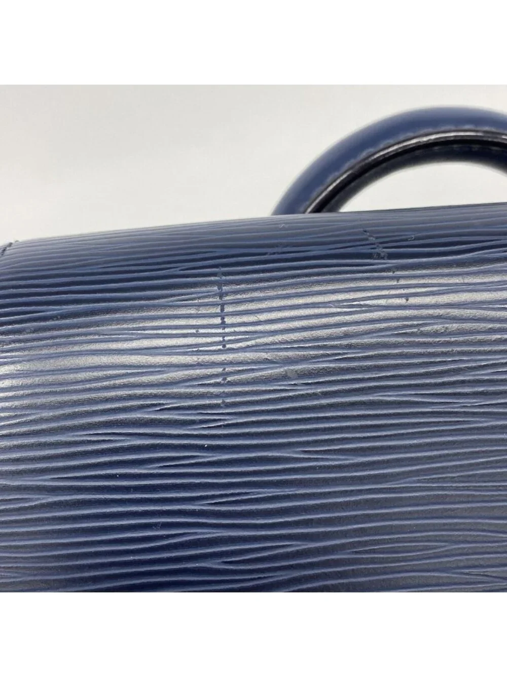 Louis Vuitton Handbag Epi Eden PM Andigo Blue 2-Way Bag